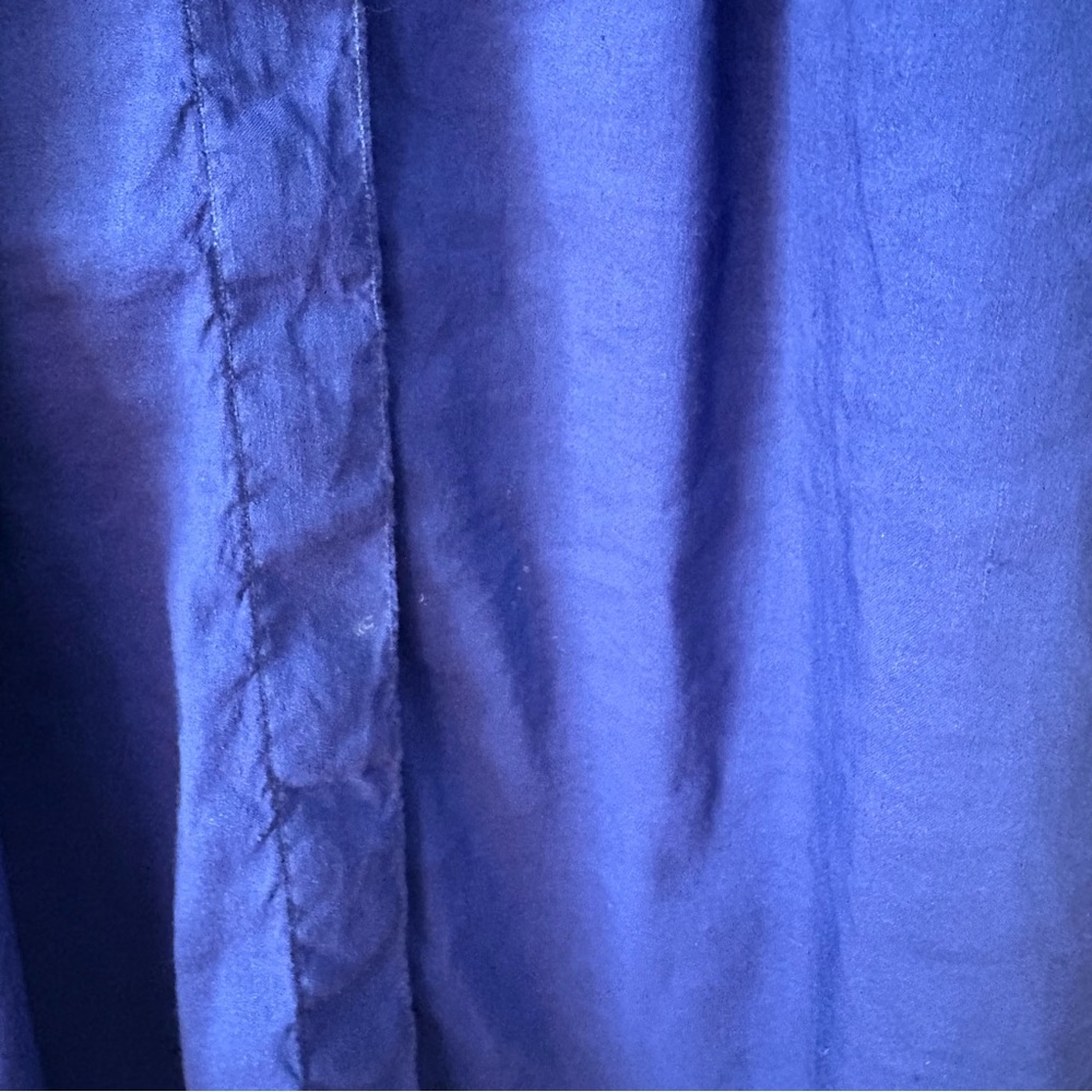 Eileen Fisher Linen Blend Shirt Dress LP - Picture 5 of 9